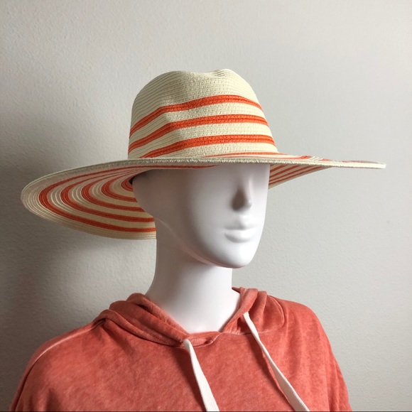 Floppy Beach Hat Straw Hat Wide Brim - Picture 2 of 6